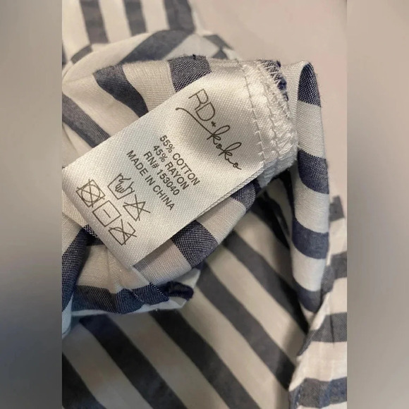 Anthropologie RD & KoKo Striped Long Line Tunic - Picture 8 of 10